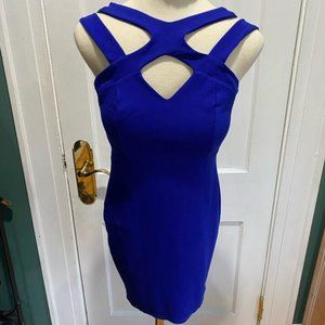 Blue Cocktail Dress